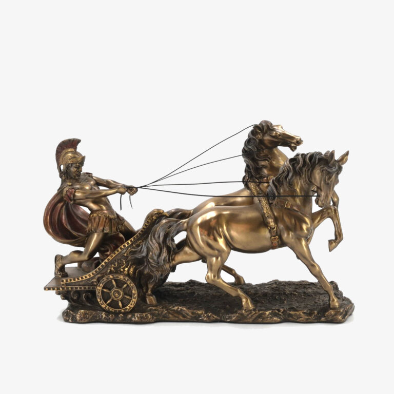 Achilles charrioter 26 x 17 cm