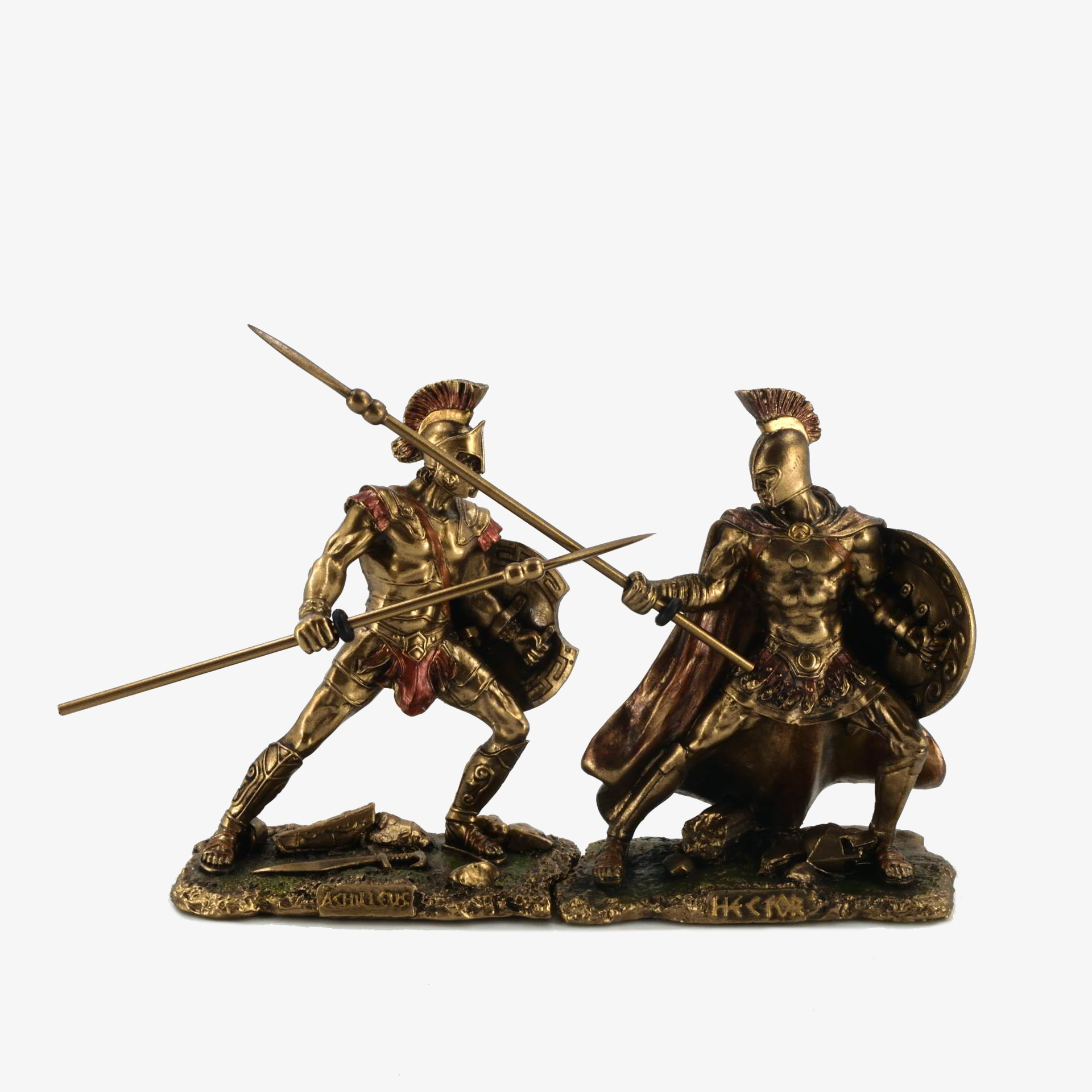 Achilles vs Hector 13 x 9 cm