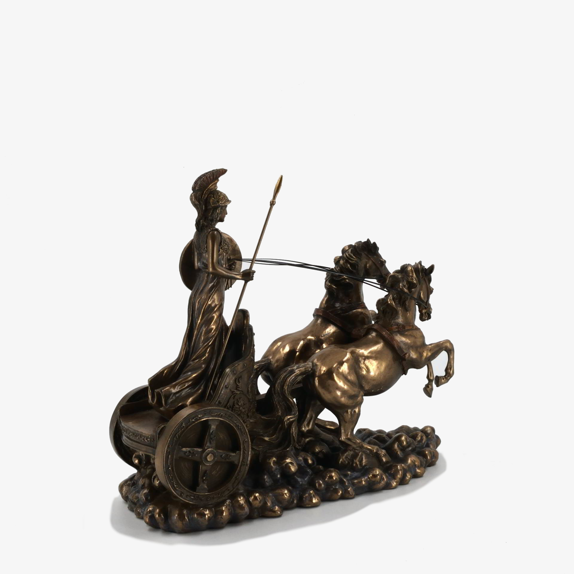 Athena on a Chariot  22 x 26,5 cm