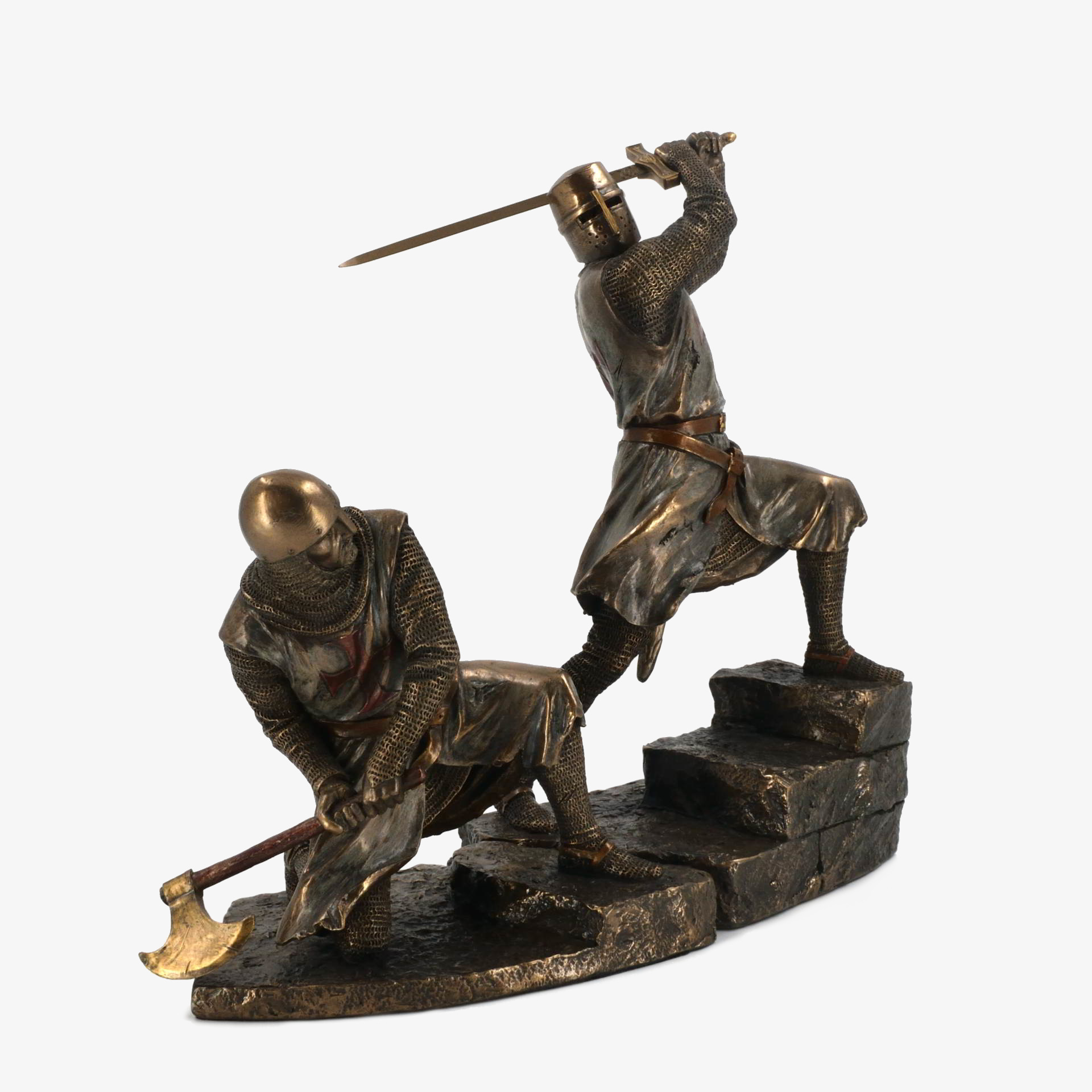 Medieval Knights in Combat 31 x 30 cm