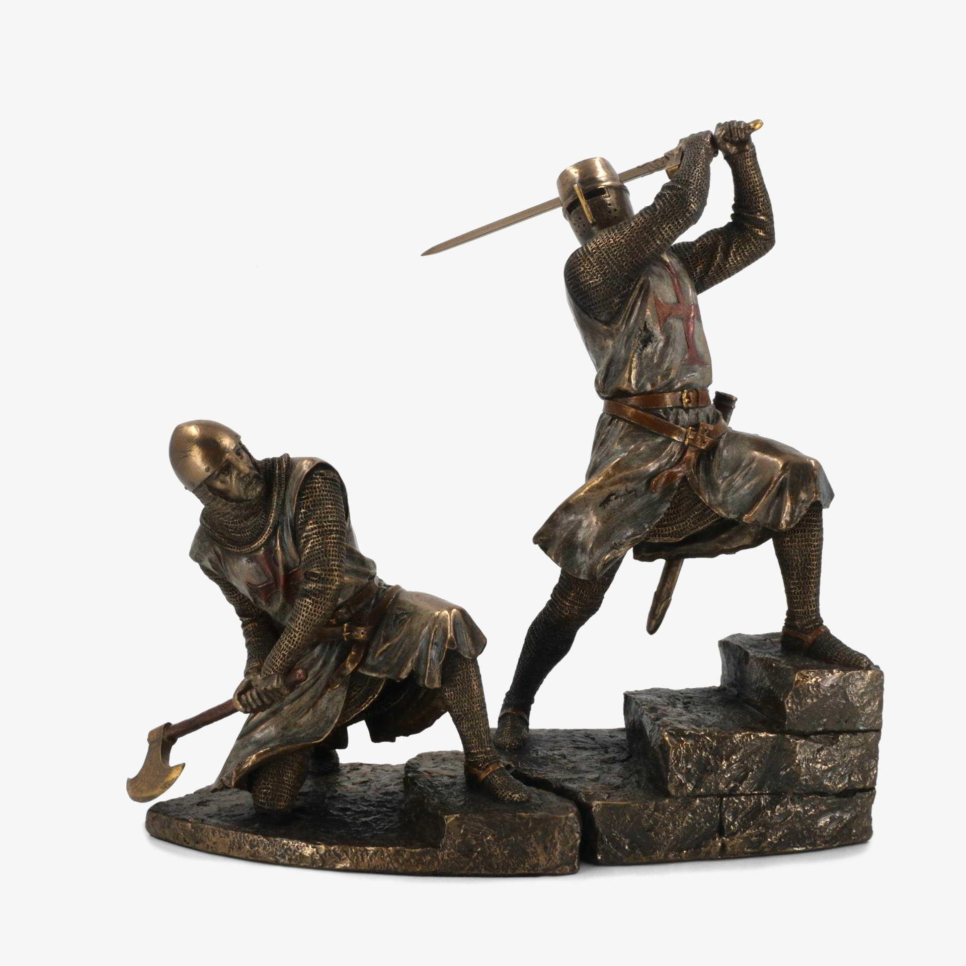 Medieval Knights in Combat 31 x 30 cm