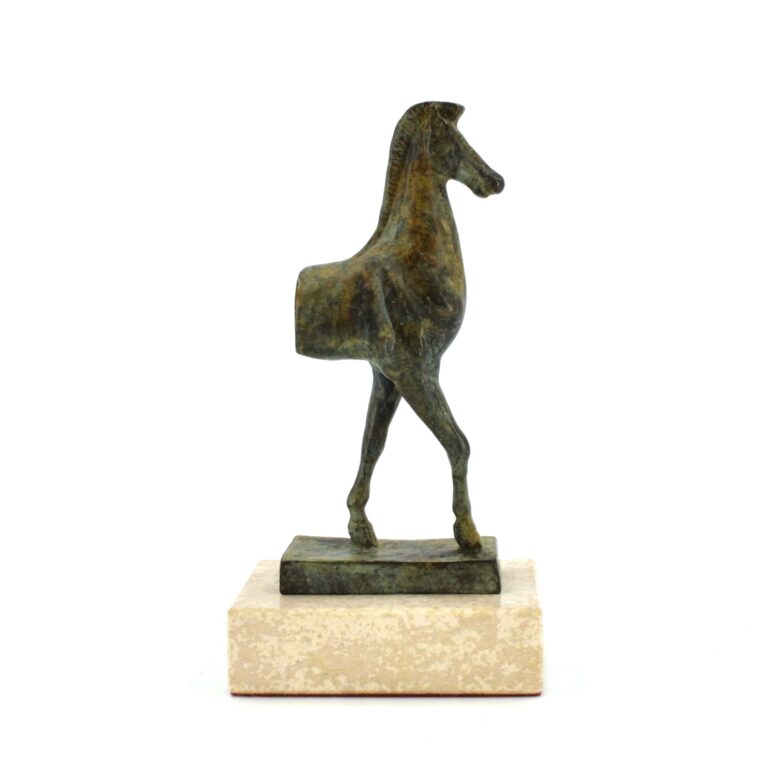 Archaic Greek Horse Figurine , Acropolis 6th century BCE 13,5 cm