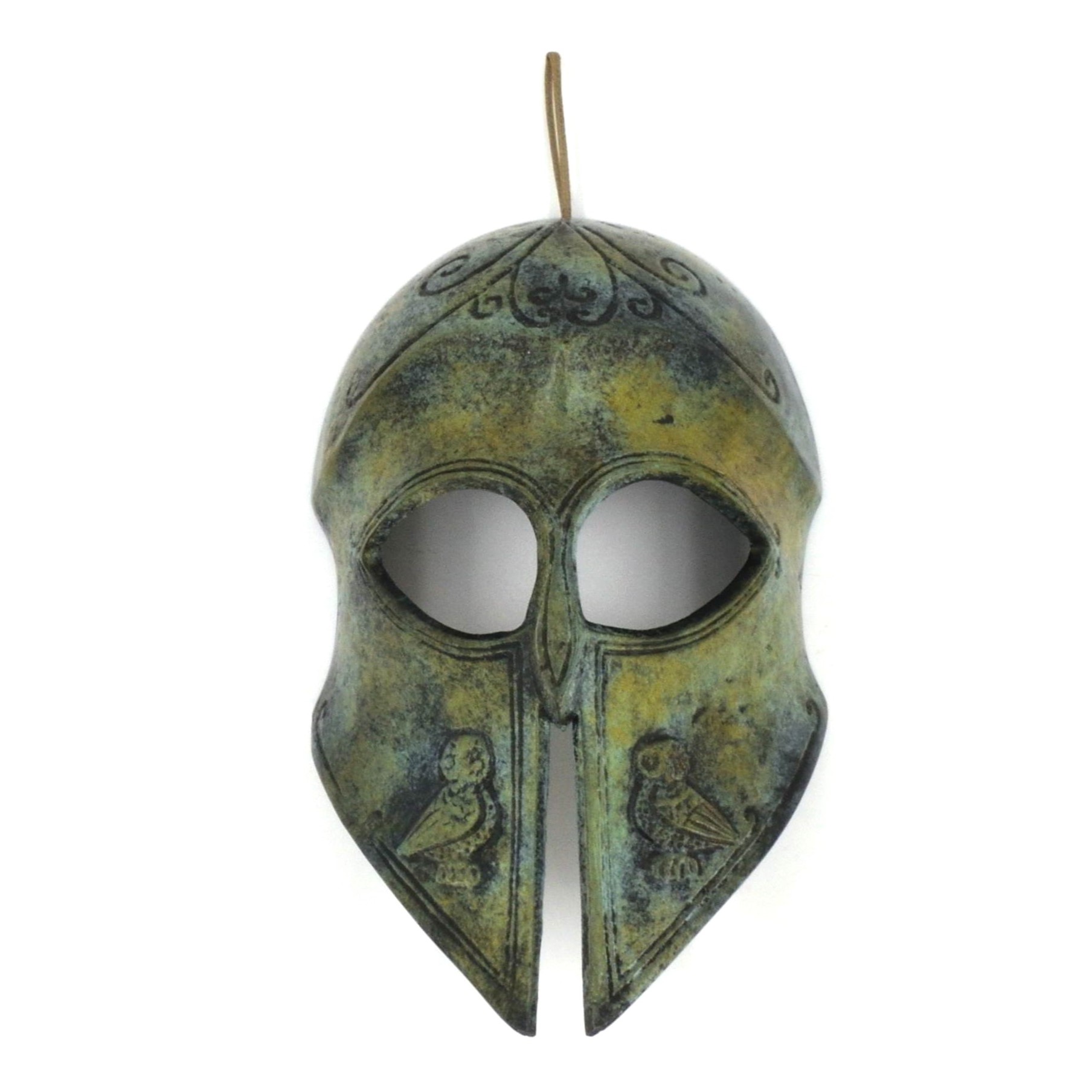Athenian Owl Helmet Mask