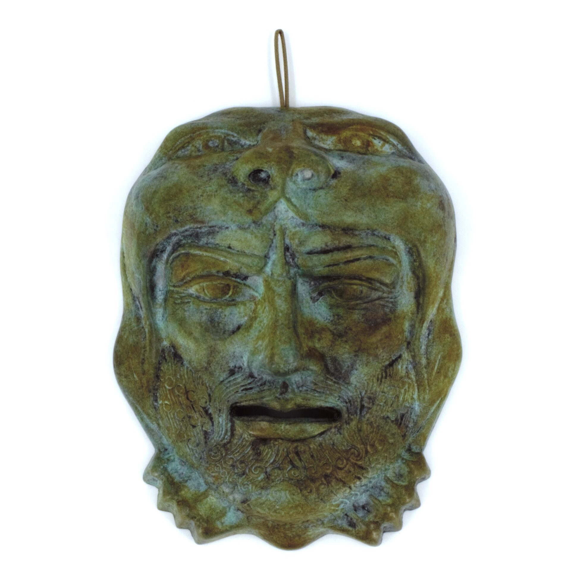 Bronze Mask of Hercules (Heracles) 25 cm