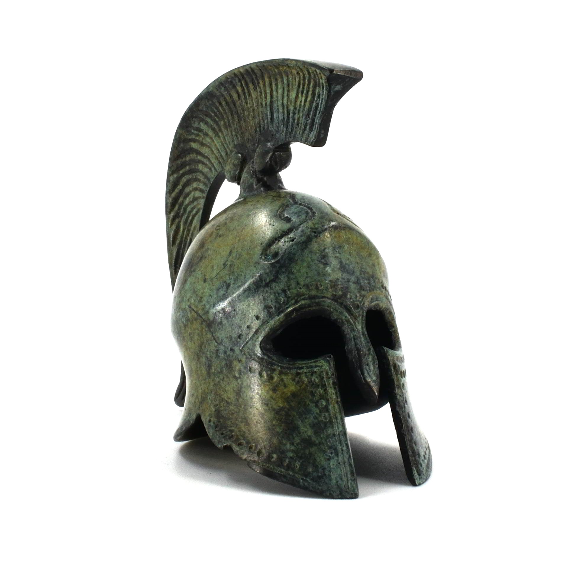 Corinthian Helmet with Crest Ornament 7,5 cm