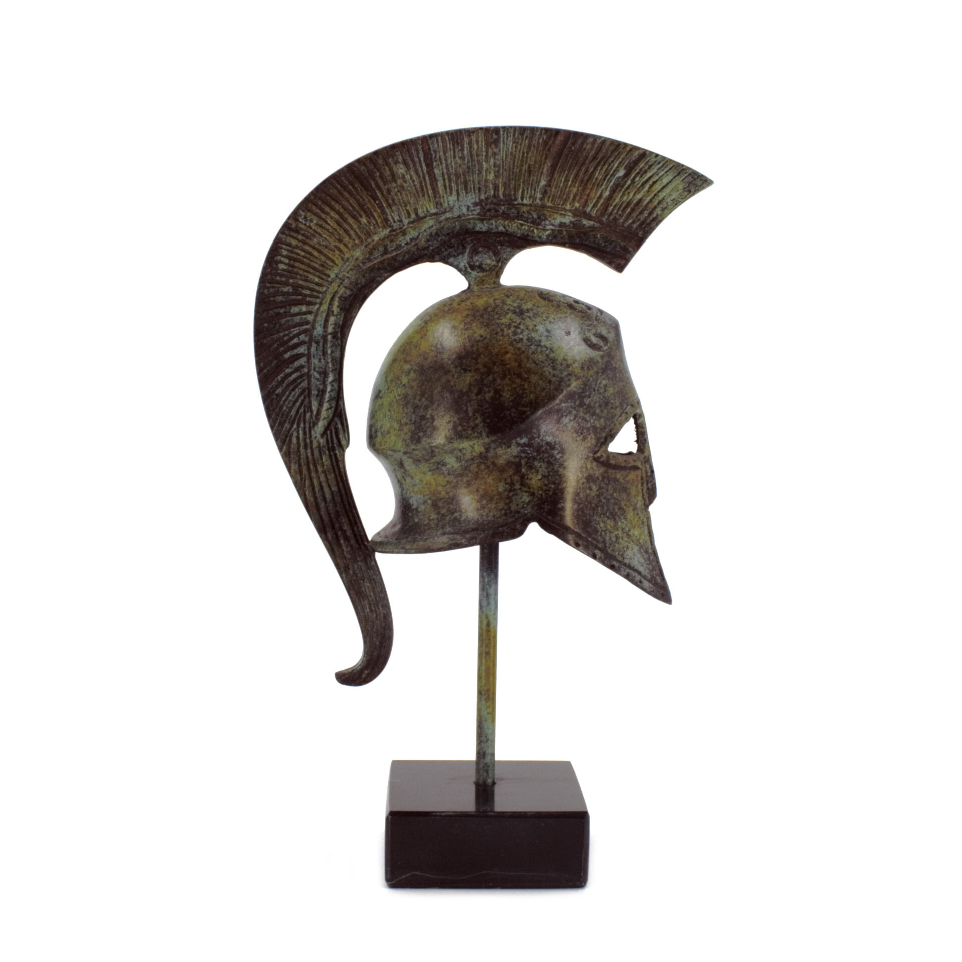Corinthian Helmet with Serpent-Crested Plume 19 cm
