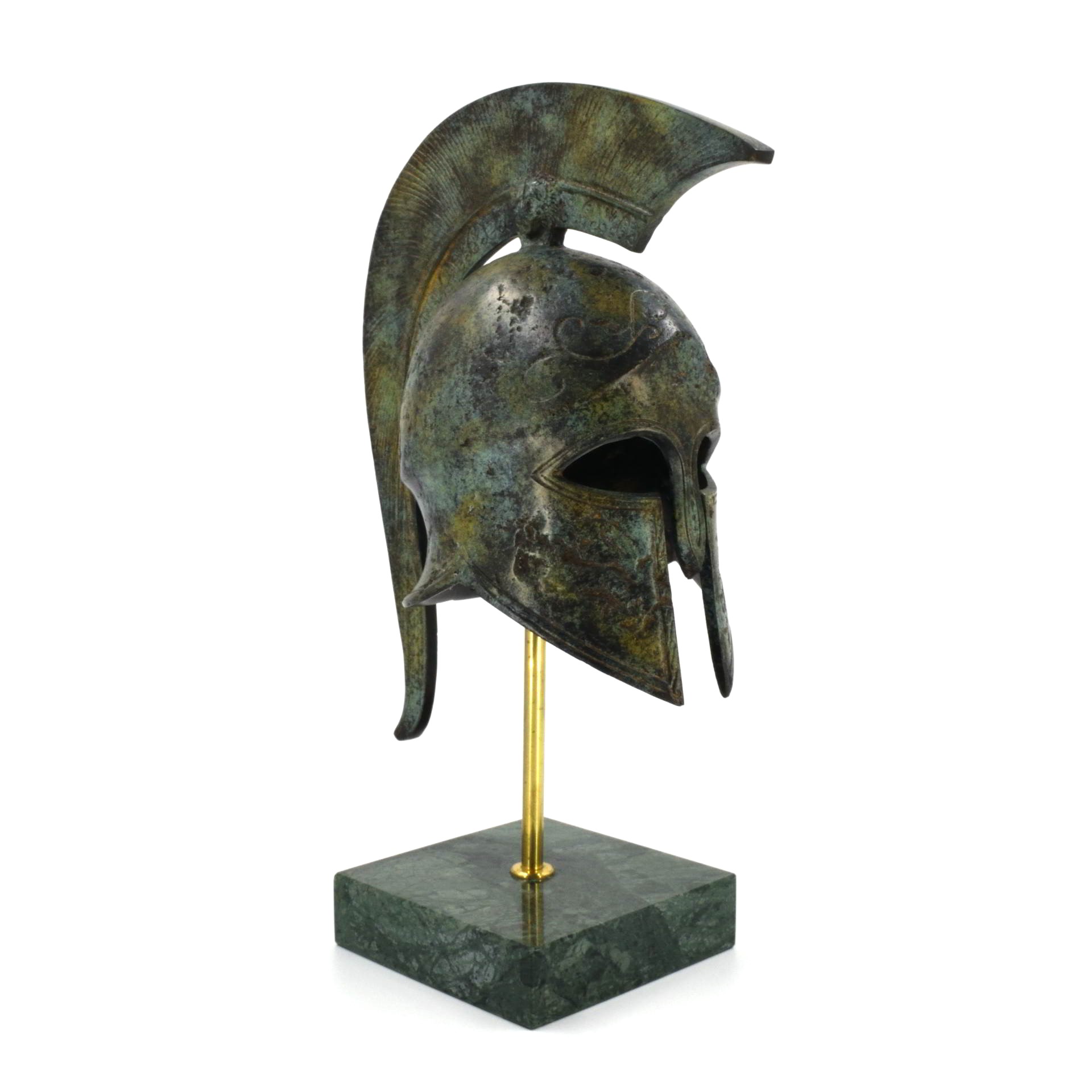 Corinthian Helmet with Tall Crest Support 36,5 cm