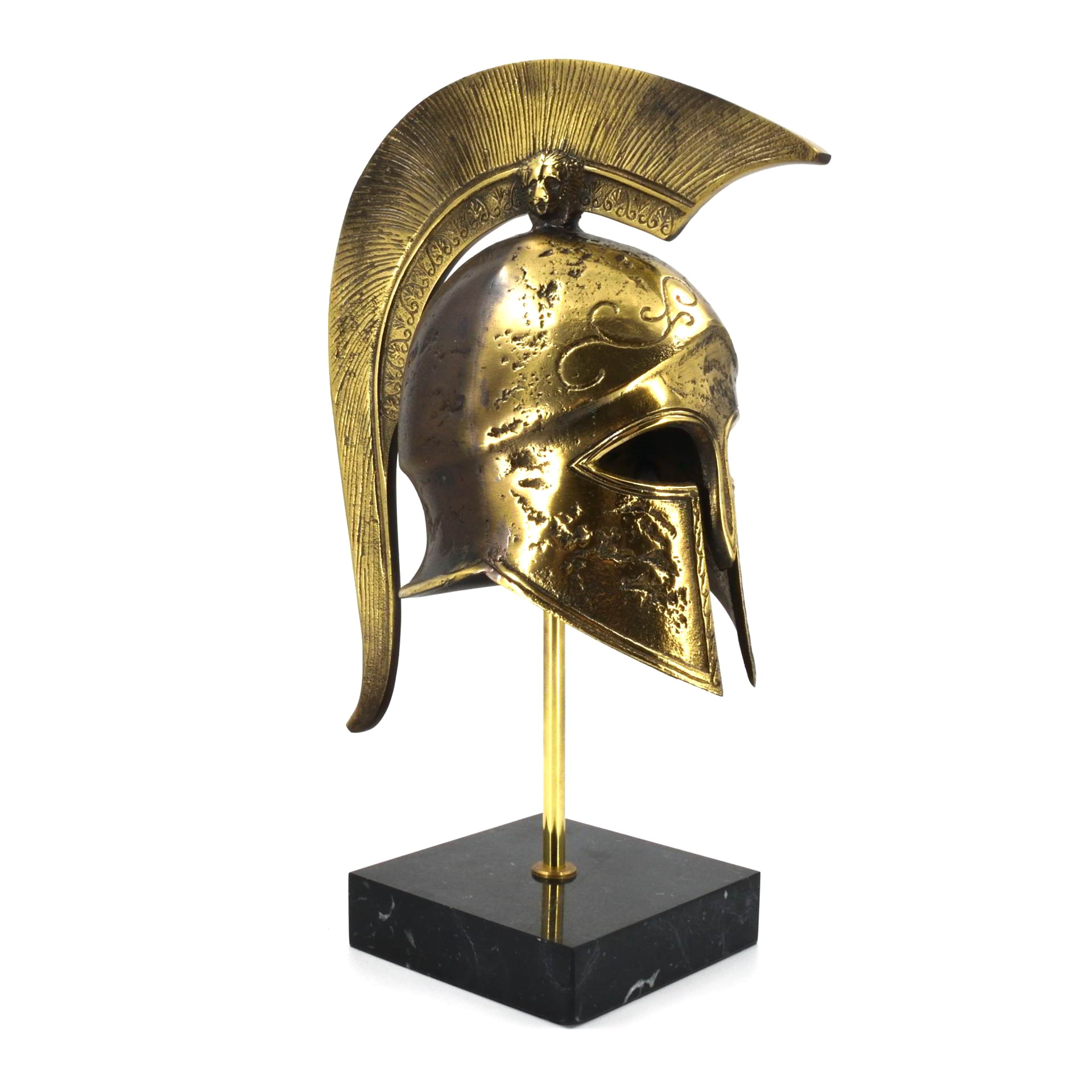 Corinthian Helmet with Tall Crest Support 36,5 cm