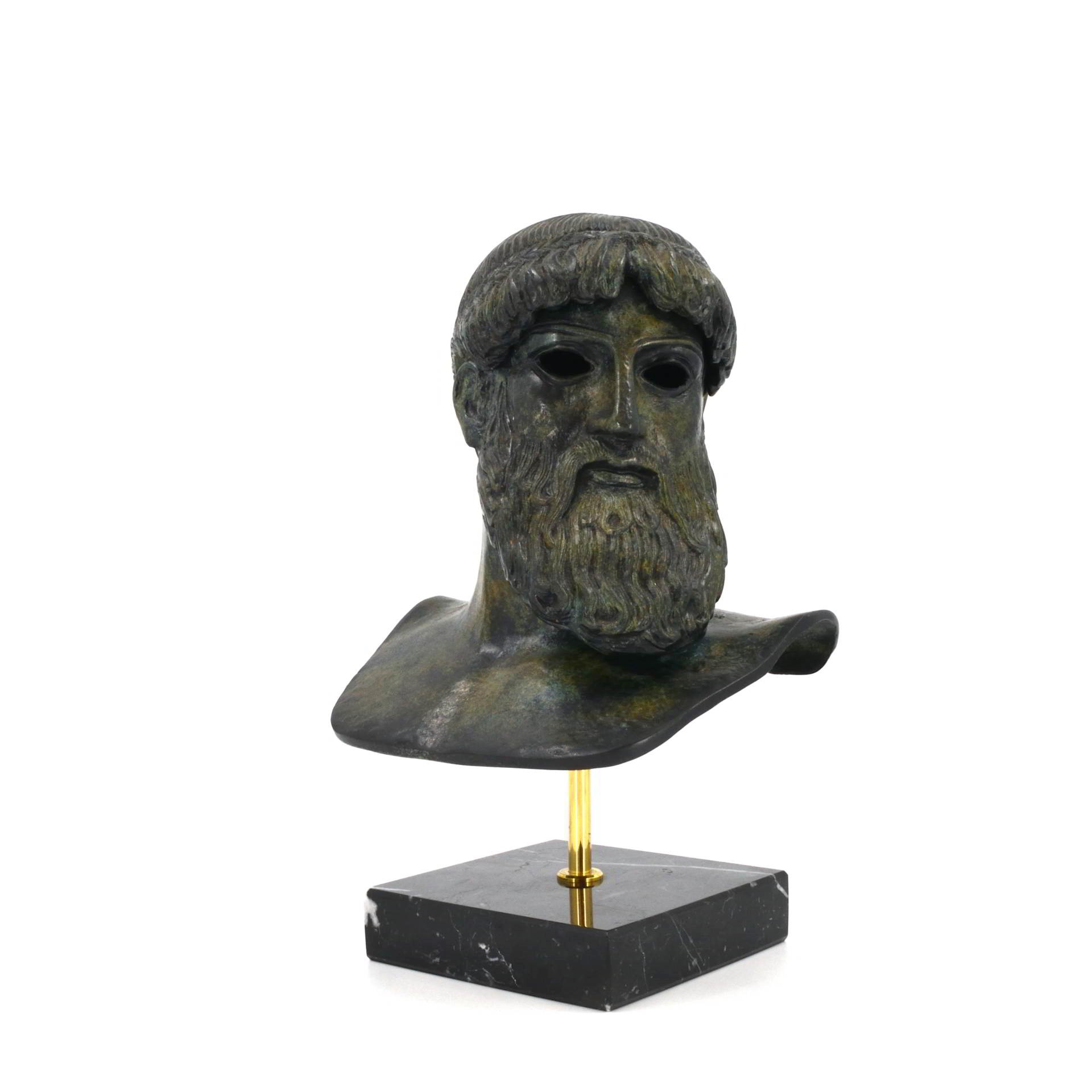 Head of Zeus from the Artemision Bronze 29 cm
