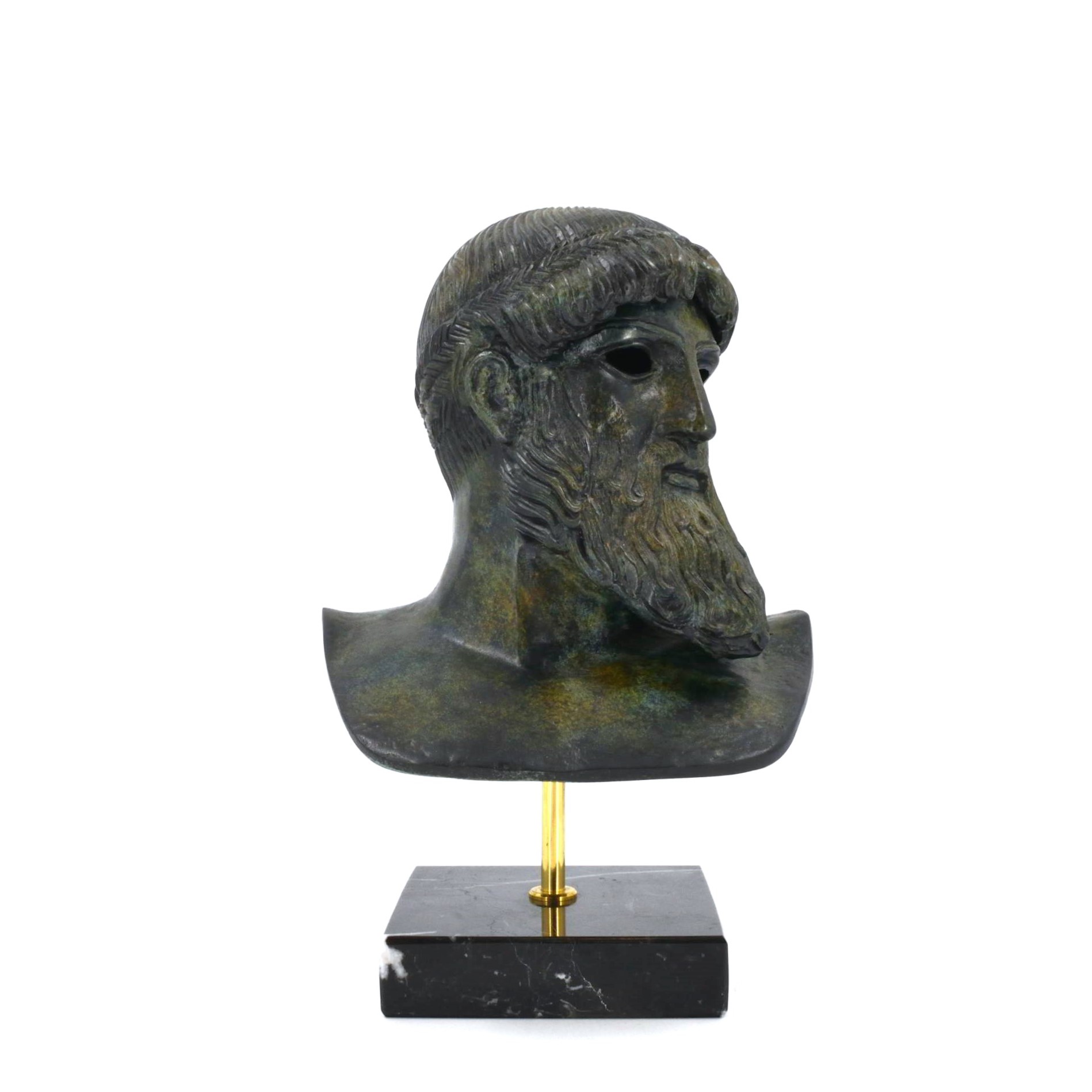 Head of Zeus from the Artemision Bronze 29 cm