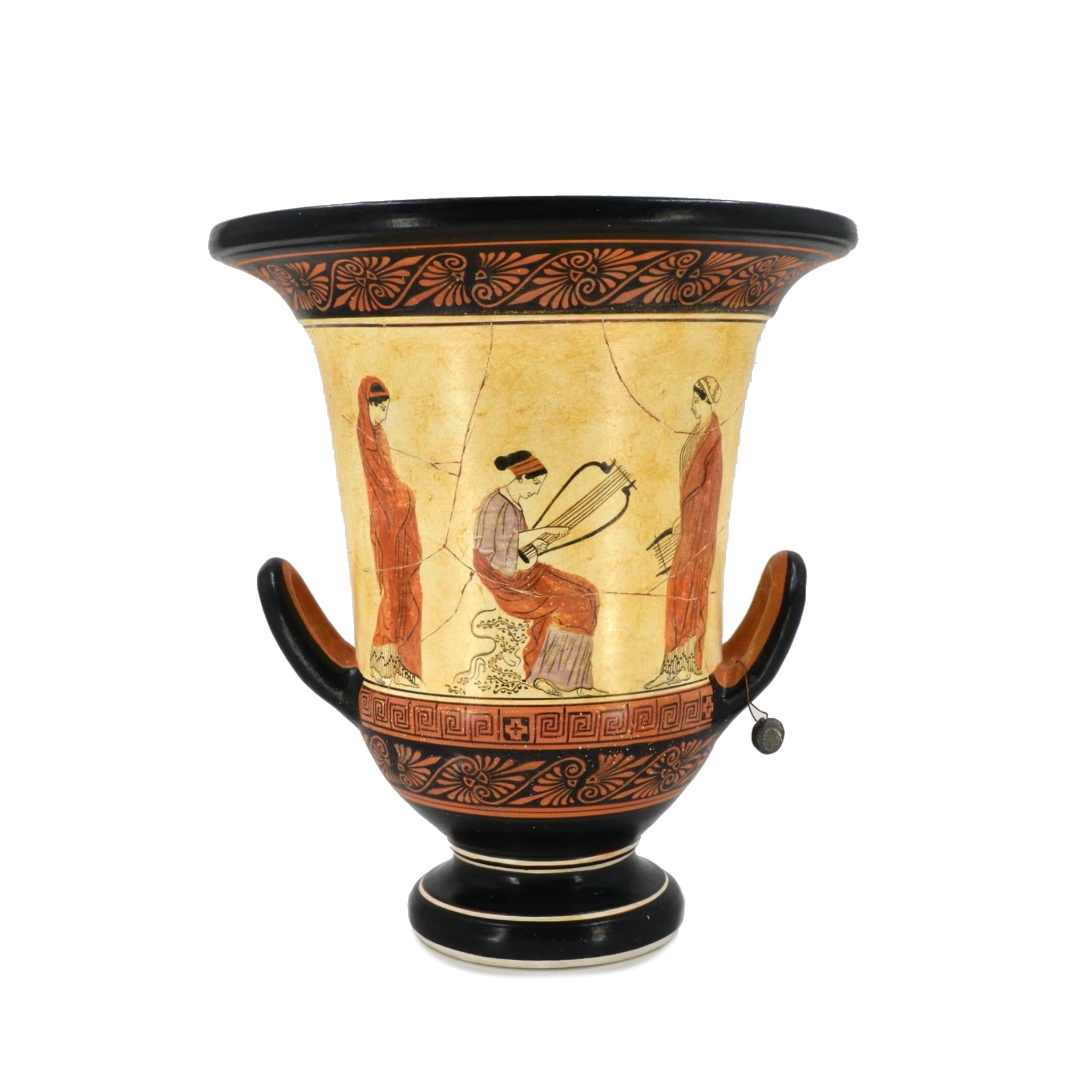 Attic Red-Figure Vatican Volute Krater 27 cm