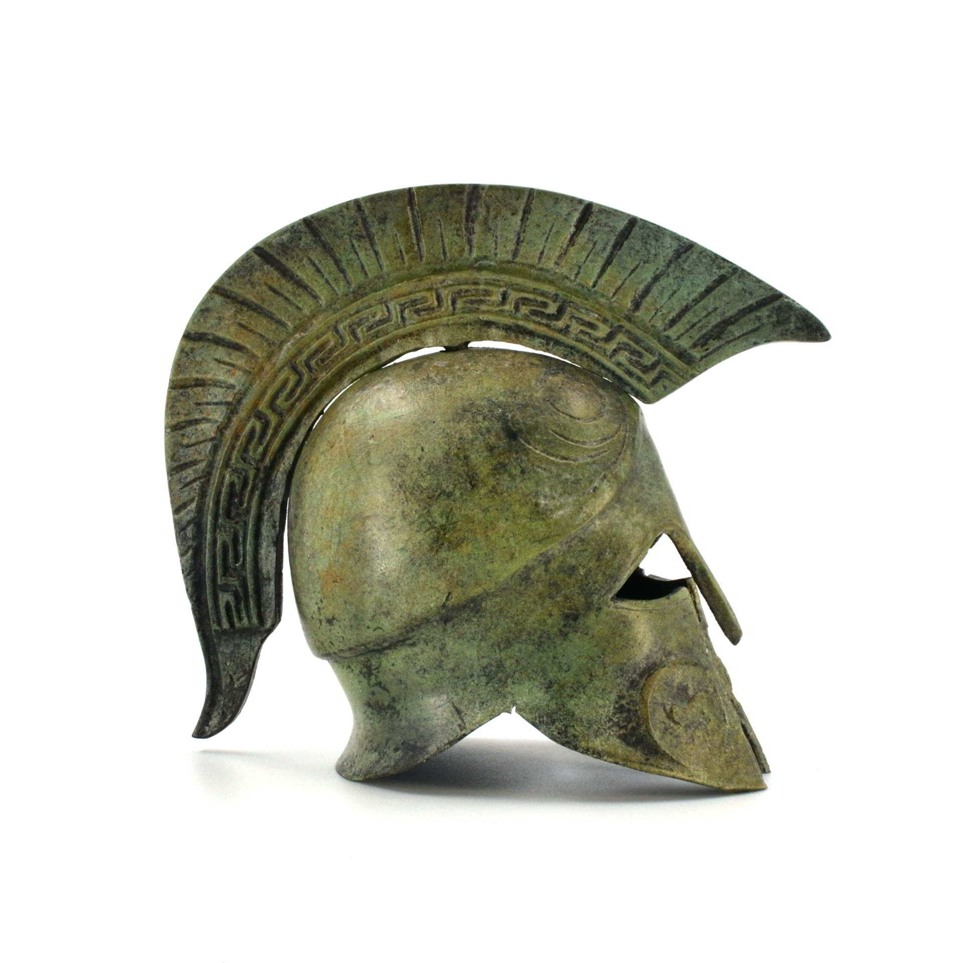 Corinthian Helmet with Athena Relief