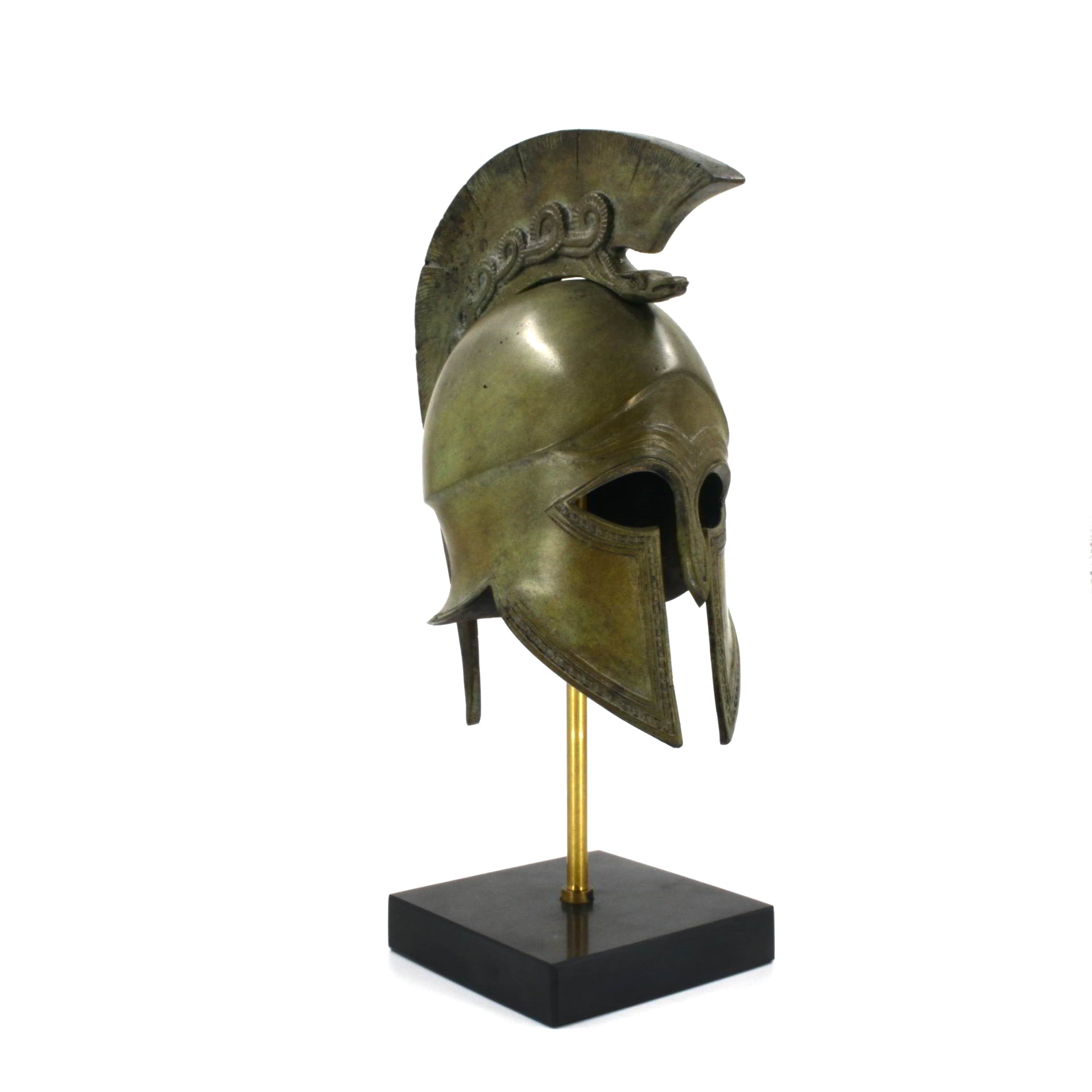 Corinthian Helmet with Serpent-Crest