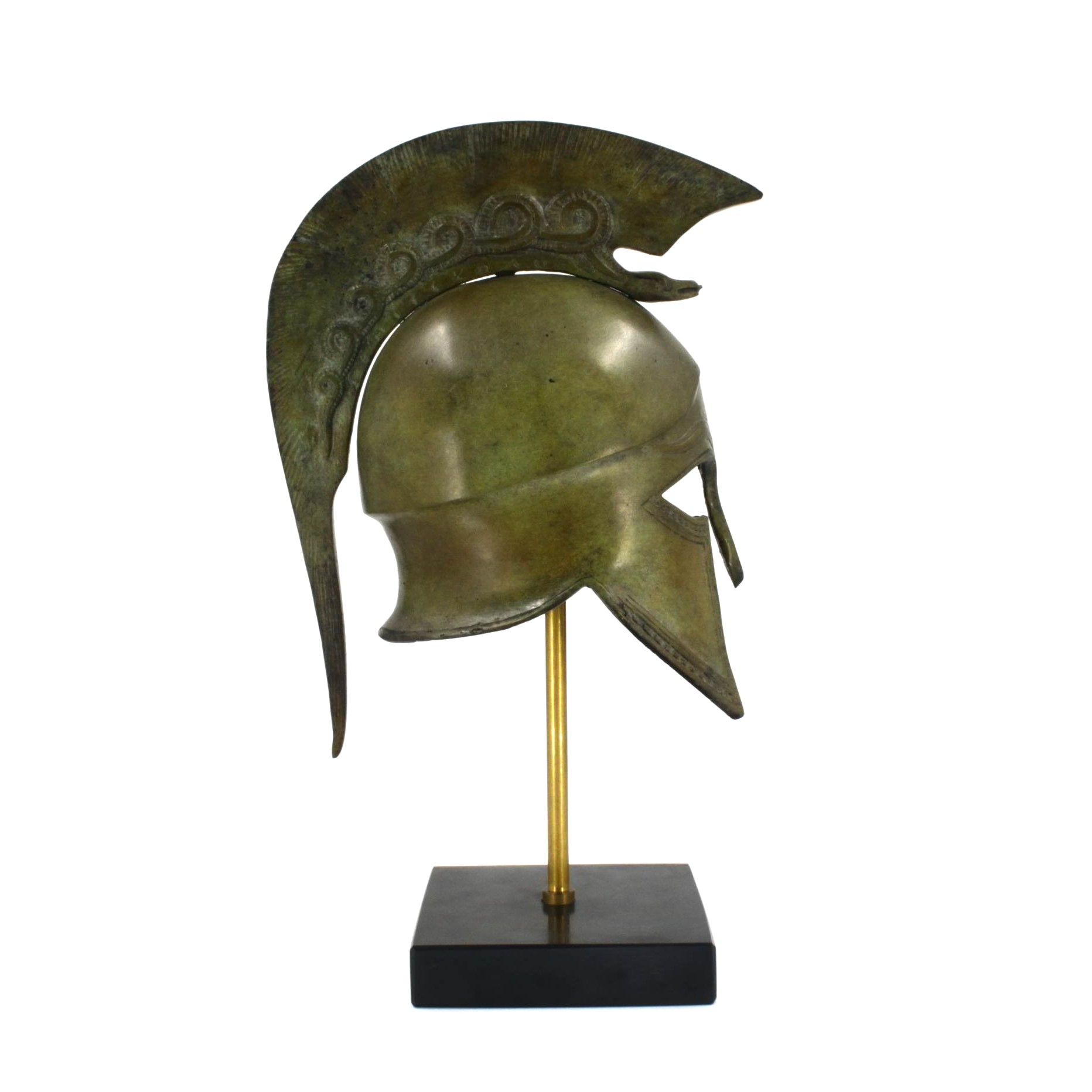 Corinthian Helmet with Serpent-Crest
